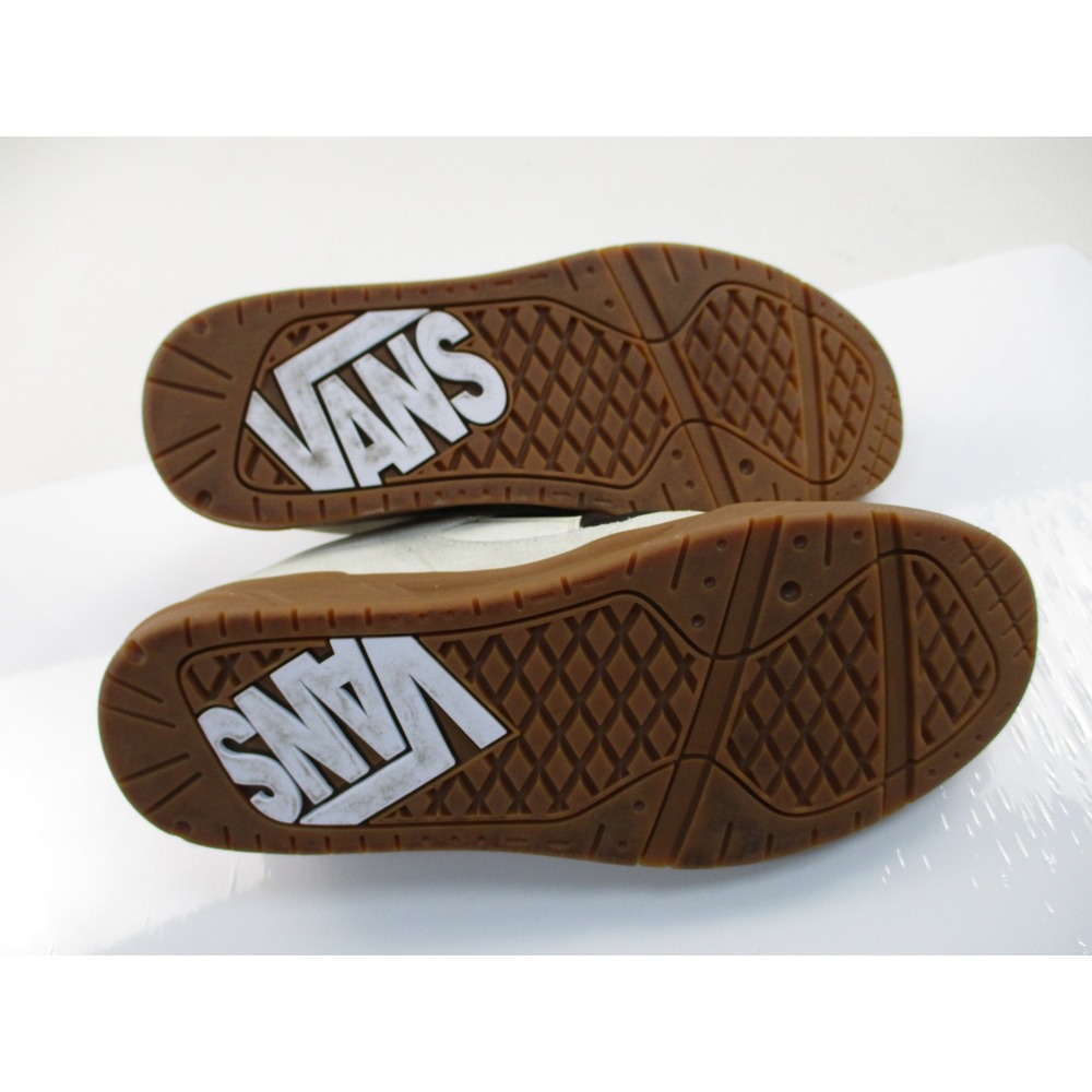 Vans Lowland CC Mens Size 9 Beige Gray Gum Sole Flying V Logo Skate Shoes - Picture 9 of 10